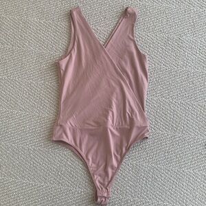 Vici Mauve Pink Cross-Front Kids One-Piece